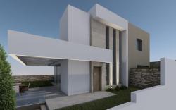 MODERNA VILLA CONTEMPORANEA CON VISTAS PANORAMICAS EN BENALMÁDENA, COSTA DEL SOL. EN CONSTRUCCIÓN.